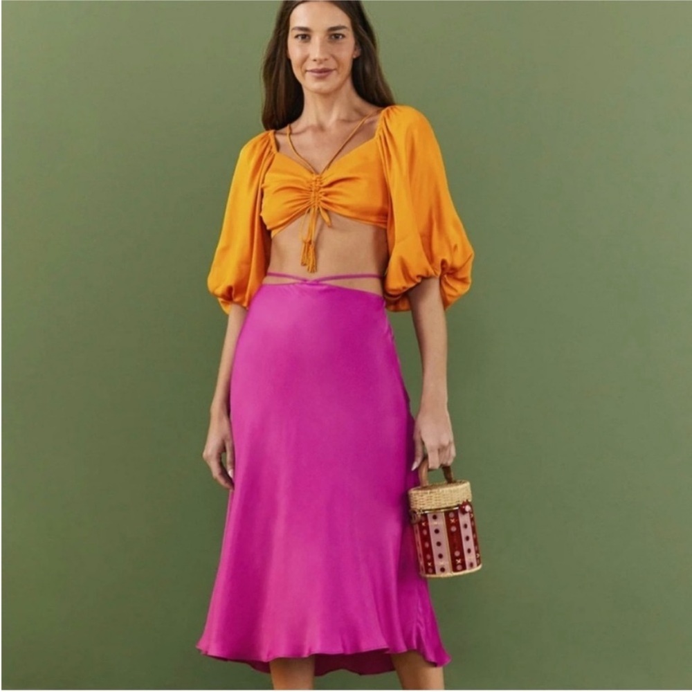 Farm rio Pink Skirt